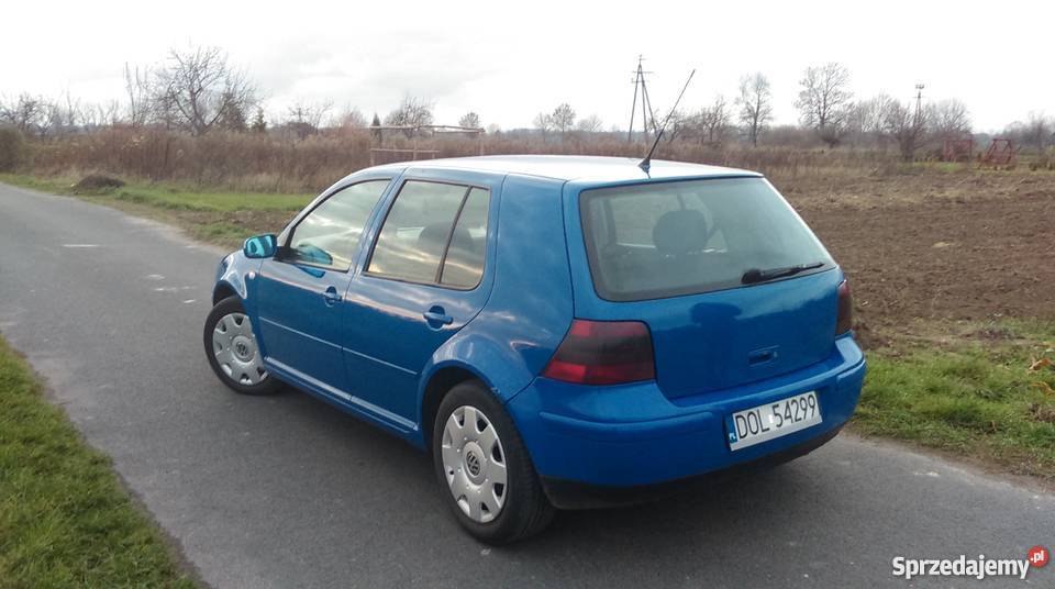 Volkswagen Golf IV 19TDI Highline Bogate podgrzewane fotele Oleśnica