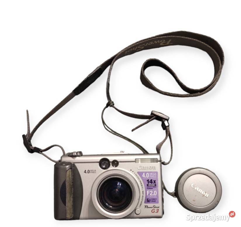 APARAT FOTOGRAFICZNY CANON POWER SHOT G3 40 Mega