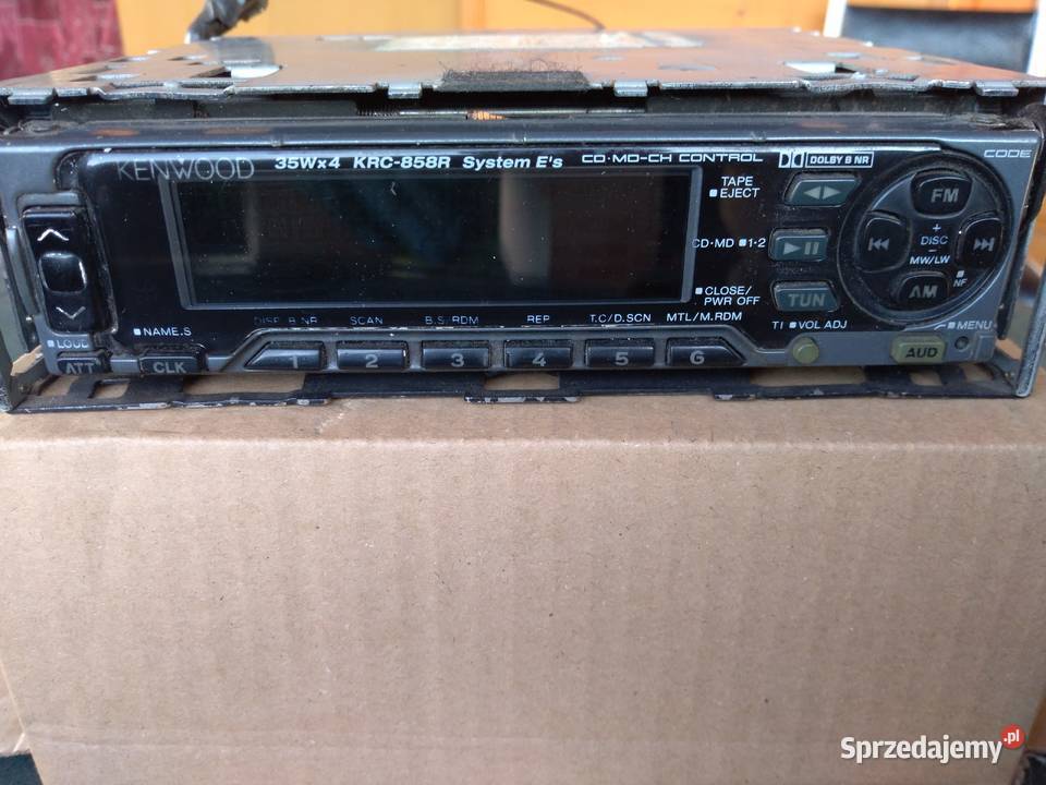 Kenwood KRC 858 R 858r kenwood krclegendarny Pozostałe podkarpackie