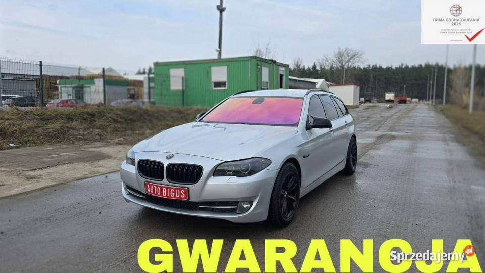 BMW 535 automat head UP 300 koni zarejestrowana srebrny BMW