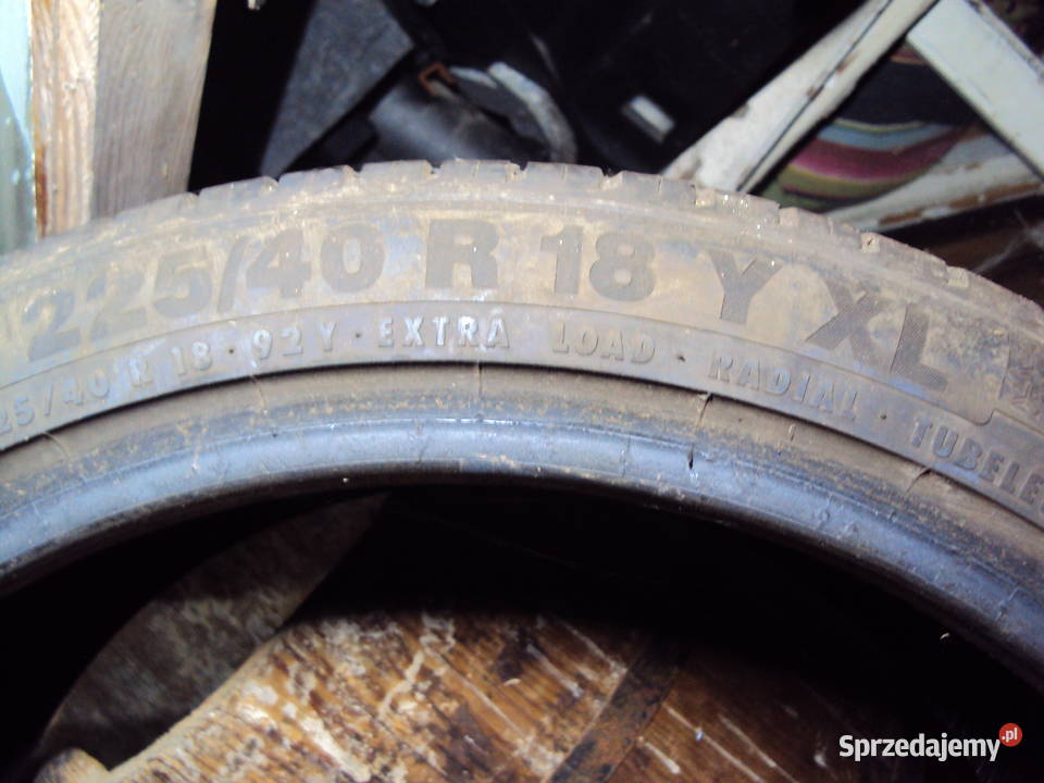 Opona Letnia Barum Bravuris 3 22540r18 sprzedam