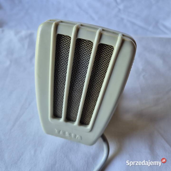Mikrofon Tesla Czechoslovakia pudełko Hifi Brzesko