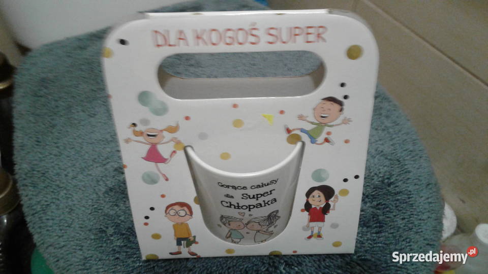 Kubek z napisem Super Chłopaka