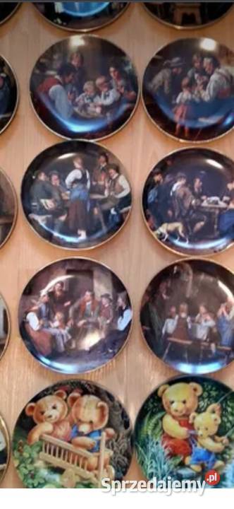 SPRZEDAM PORCELANĘ TALERZE RECZNIE MALOWANYCH Żary
