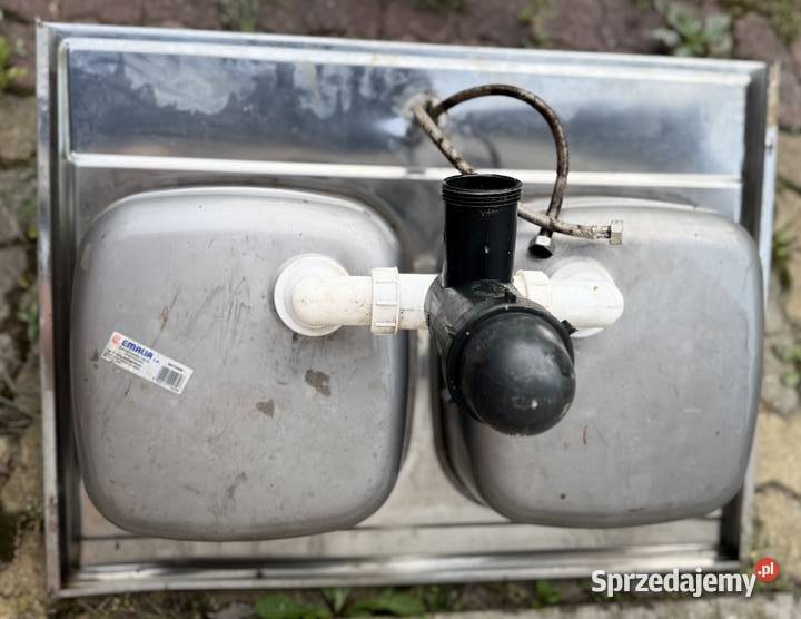 Zlewozmywak dwukomorowy metalowy Lublin