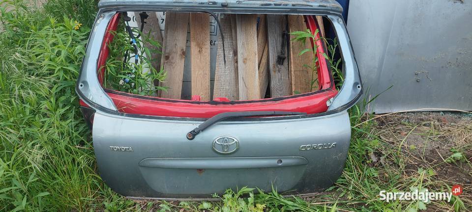 Toyota Corolla klapa tył łódzkie Skierniewice