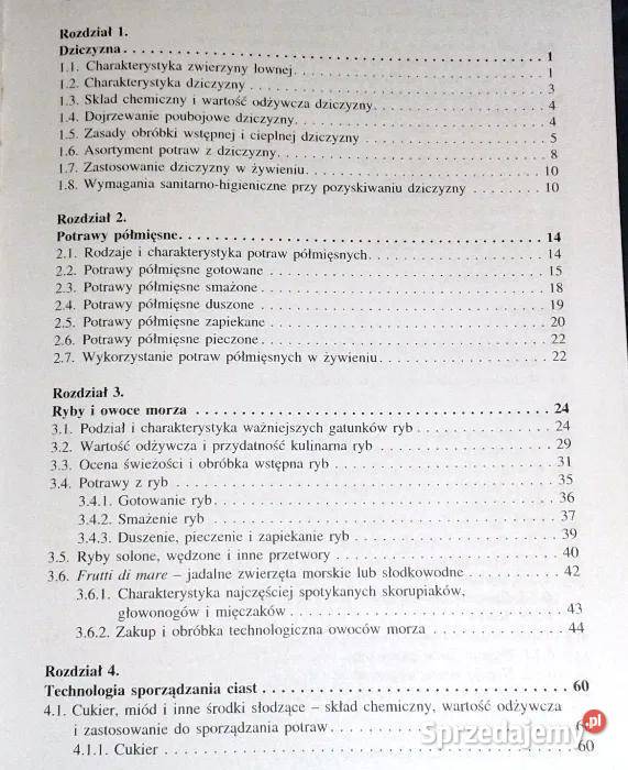 Technologia gastronomiczna z obsługą konsumenta Chełm