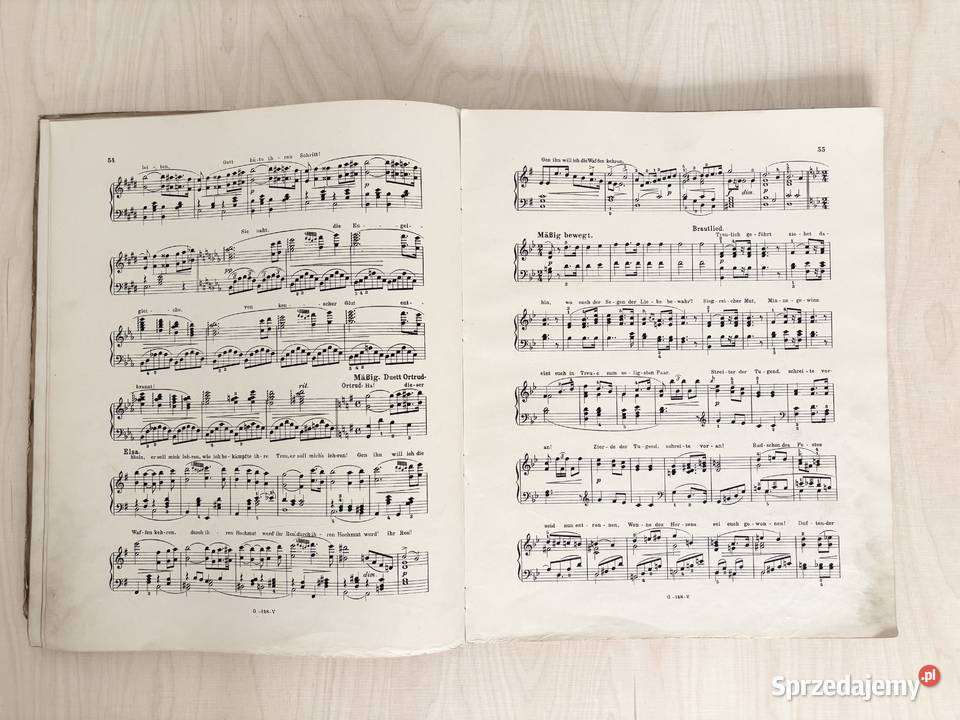 Richard Wagner Album ponad 100 letni album Myślęcinek