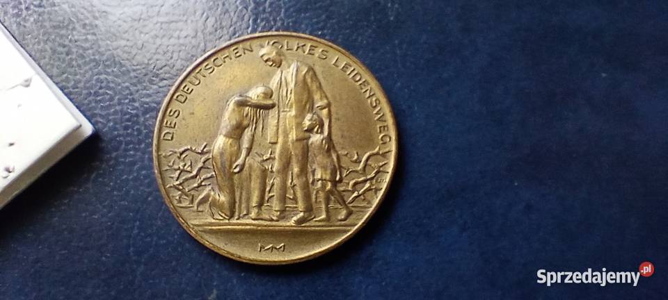 Stare monety Medal Inflacyjny 1923 Niemcy 111 podkarpackie