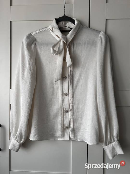Elegancka bluzka Zara M koszula bluzka z kokardą Wyszków