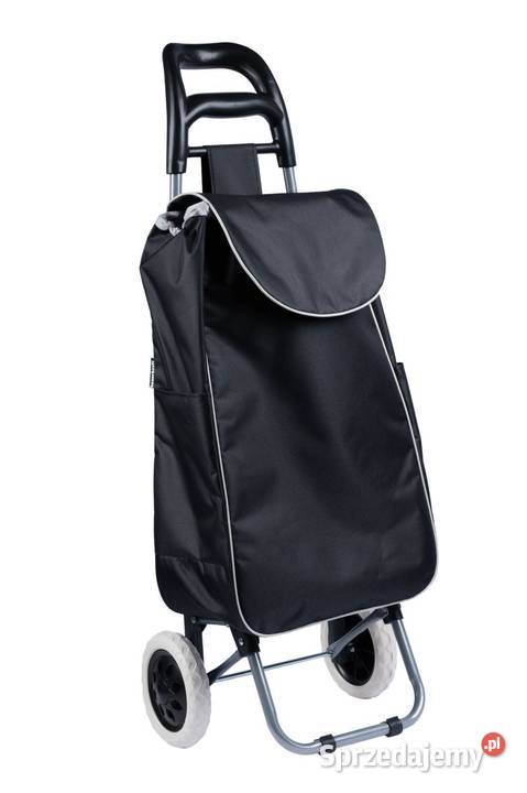 Torba wózek na zakupy na kółkach czarna Poznań