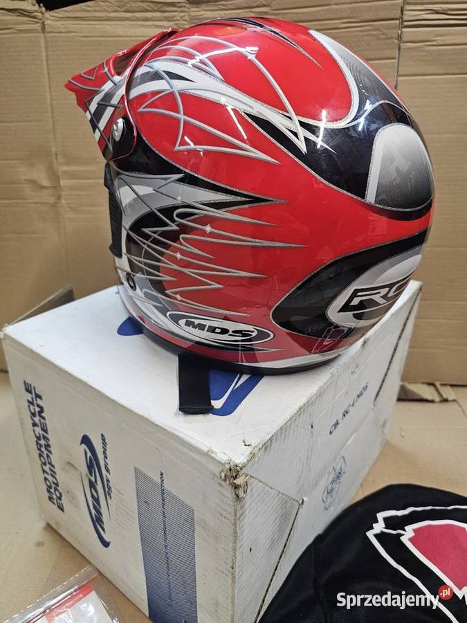 Kask motocyklowy cross enduro MDS RC4 Części i akcesoria motocyklowe dolnośląskie