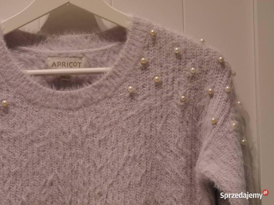 Apricot śliczny sweterek perełki 34 XS dolnośląskie Wrocław