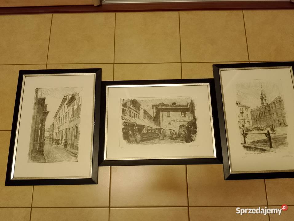 Grafiki 3 sztuki Rabka-Zdrój