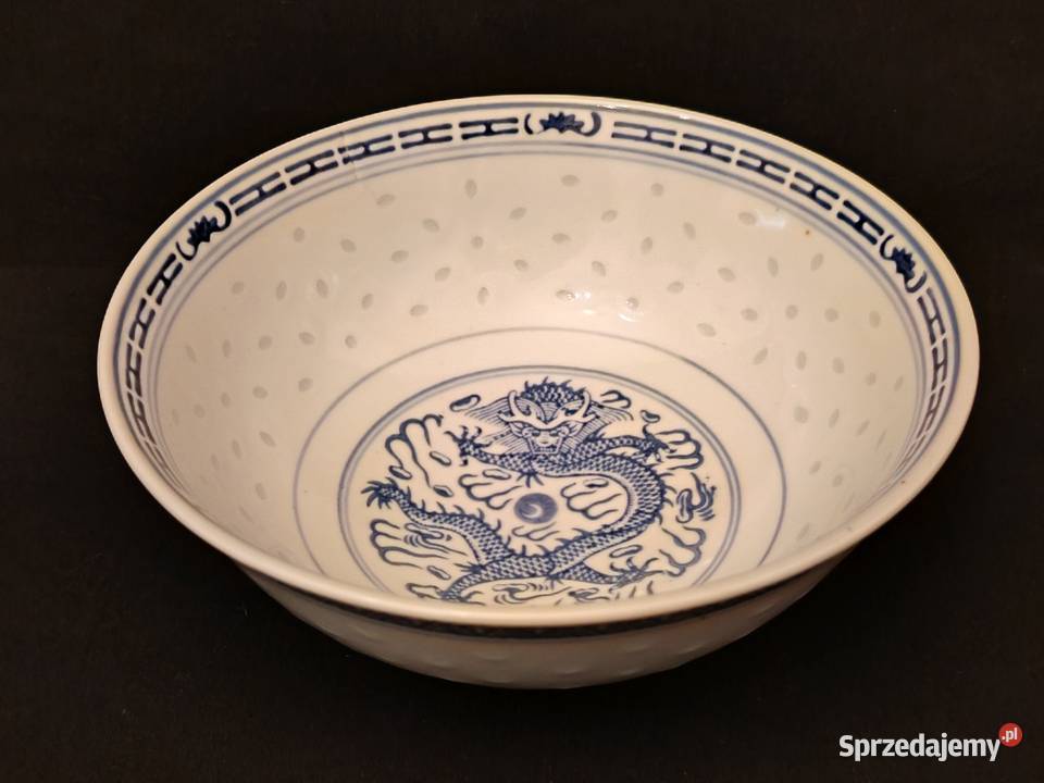 Miska głęboka porcelany chińskiej lubelskie