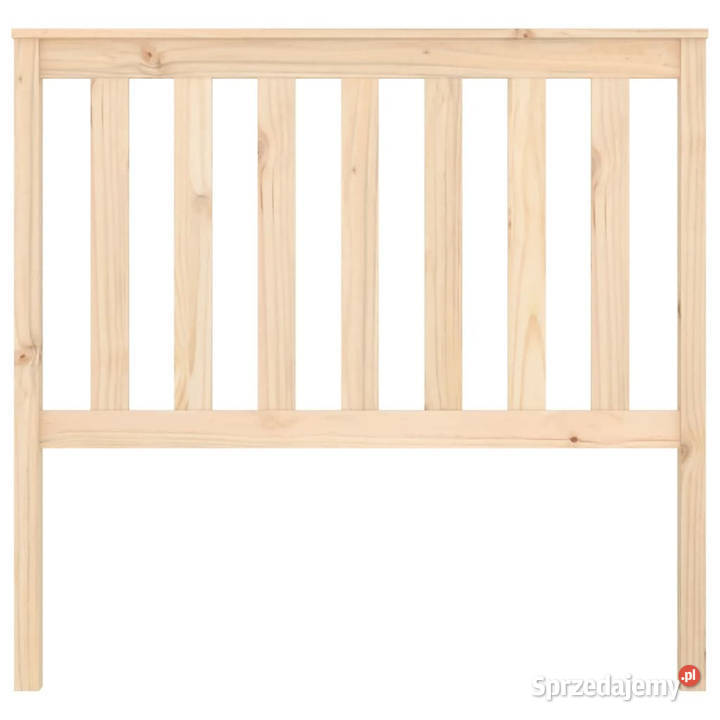 Wezgłowie łóżka 106x6x101 lite drewno sosnowe sprzedam