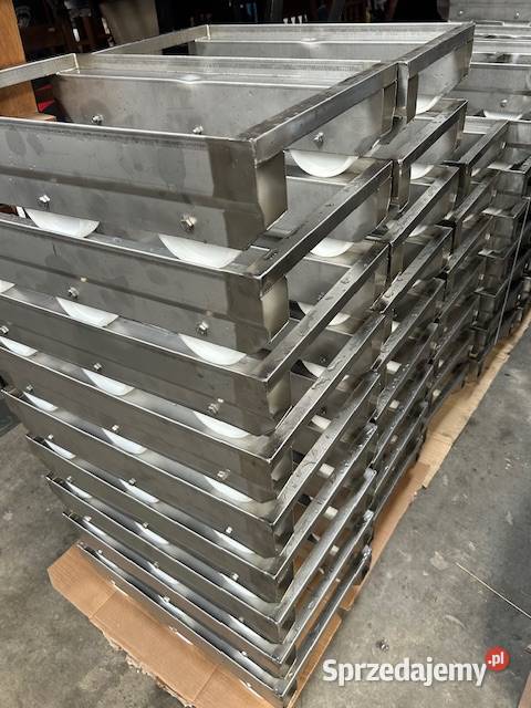 Wózek wózki pod pojemniki Euro E2 E1 Gastronomia Głogówko