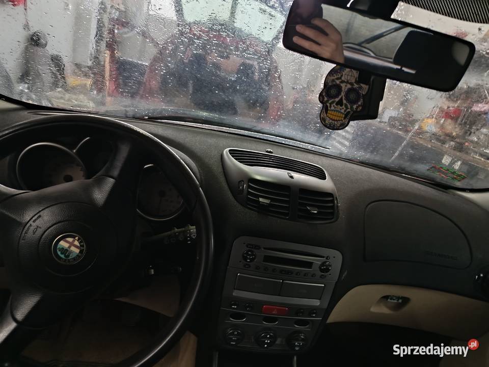 Alfa Romeo 147 19 JTD 2001 r dawca części wielkopolskie Szklarka Myślniewska
