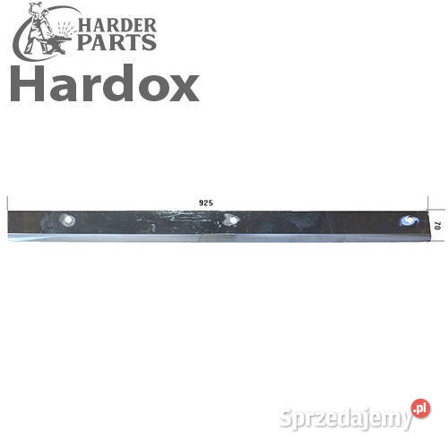Nóż boczny HARDOX części do wycinaka kiszonki KREATEC