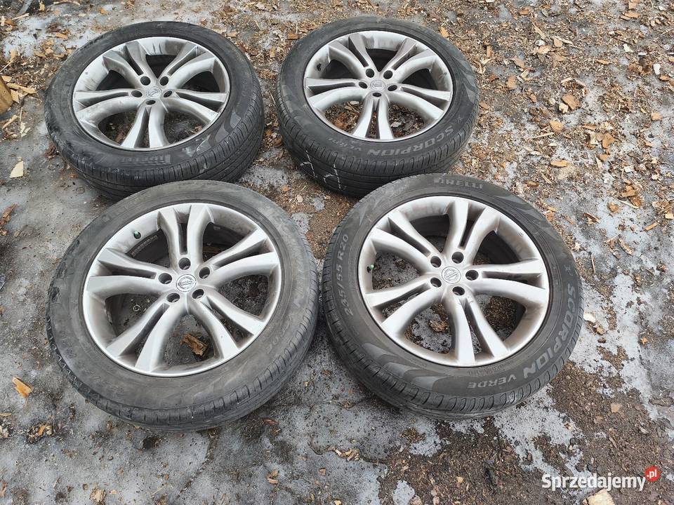 Alufelgi z oponami letnimi 2355520 nissan Murano podlaskie Białystok