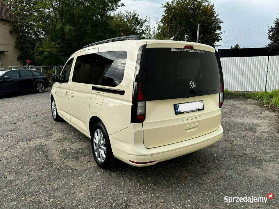 Volkswagen Caddy 20TDI DSG 122 Maxi asystent pasa ruchu dolnośląskie