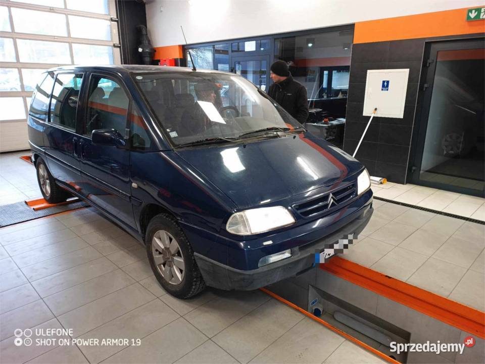 CITROEN EVASION 8 OSÓB 20 HDI 2000 r manualna podkarpackie Krosno
