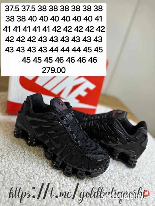 Nike shox damskie męskie małopolskie Kraków sprzedam