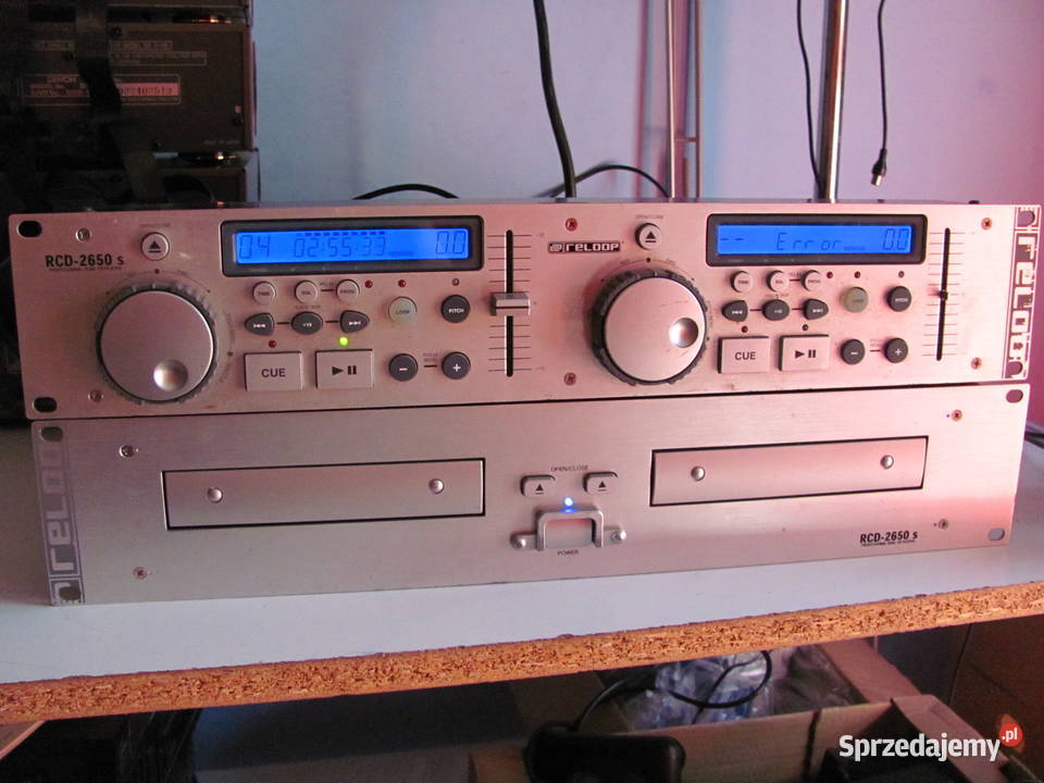 Konsola DJ mikser audio odtwarzacz CD niedrogo Łódź