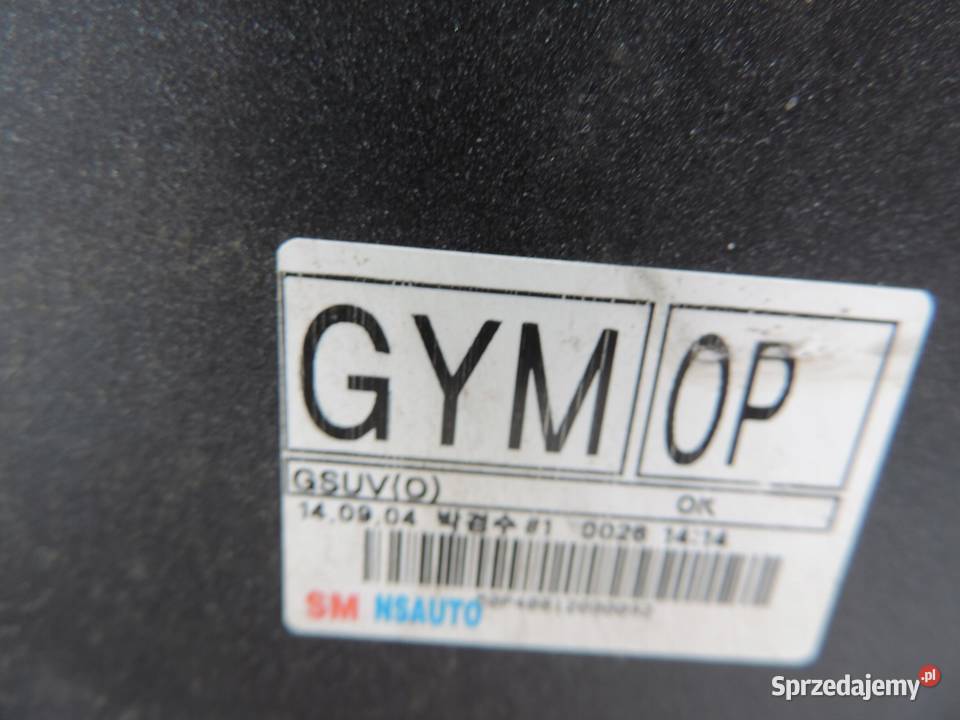 OPEL MOKKA ZDERZAK TYLNY TYŁ PDC GYM osobowe