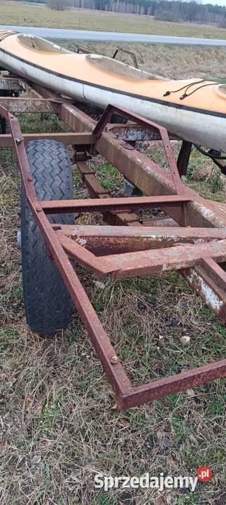 Przyczepa do bali bel balotów siana słomy Pajęczno