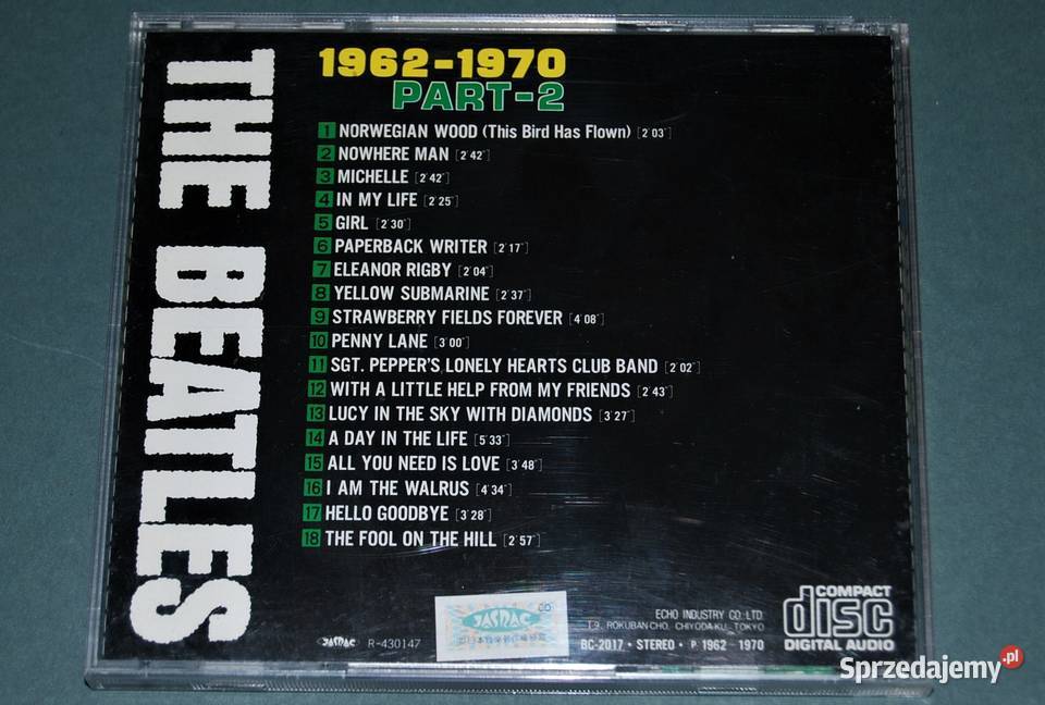 The Beatles 19621970 Part 2 CD Płyty i kasety Warszawa