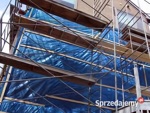 Plandeka ochronna 6x10m srebrna super mocna AJJ