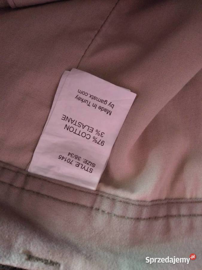 Spodnie meskie bawełniane Moda i Styl śląskie Tychy sprzedam