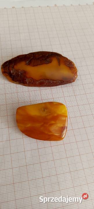 Broszka bursztyn bałtycki stary Białystok