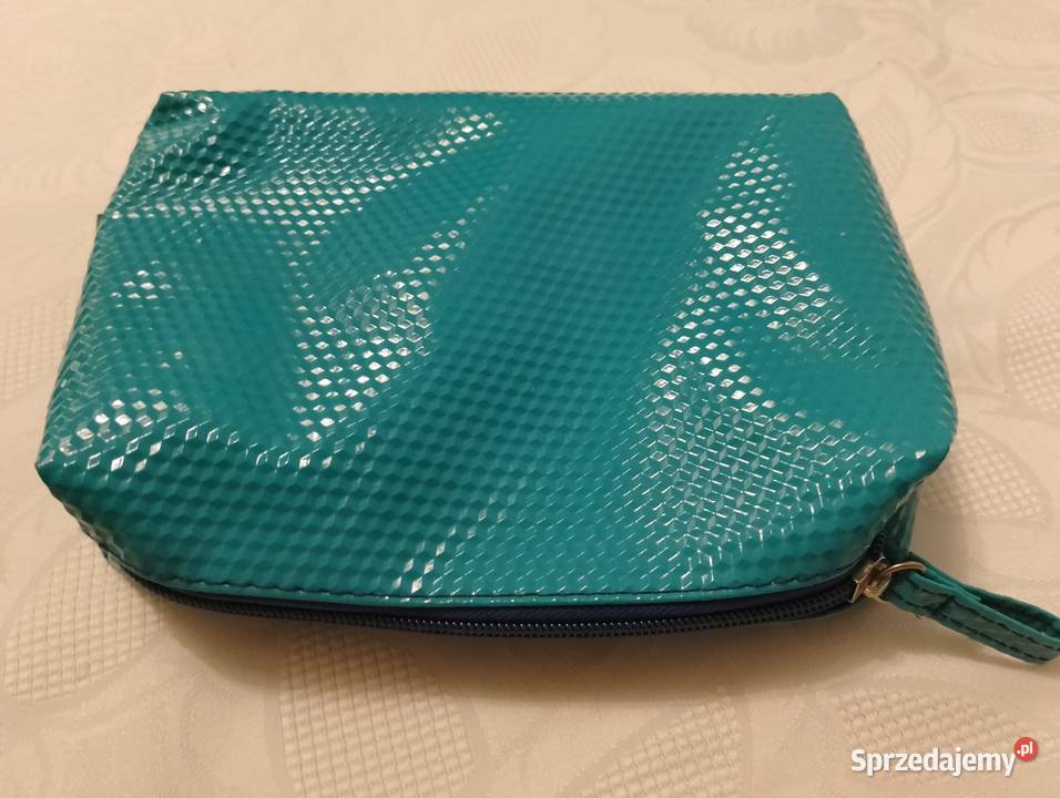 KOSMETYCZKA turkusowa Collistar z fakturą na Oborniki