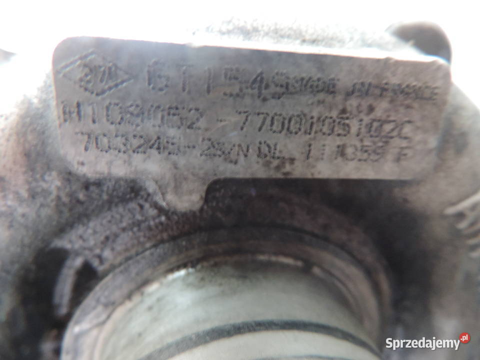 RENAULT SCENIC 2 19 DCI TURBOSPRĘŻARKA GT1549 Nowy Sącz sprzedam