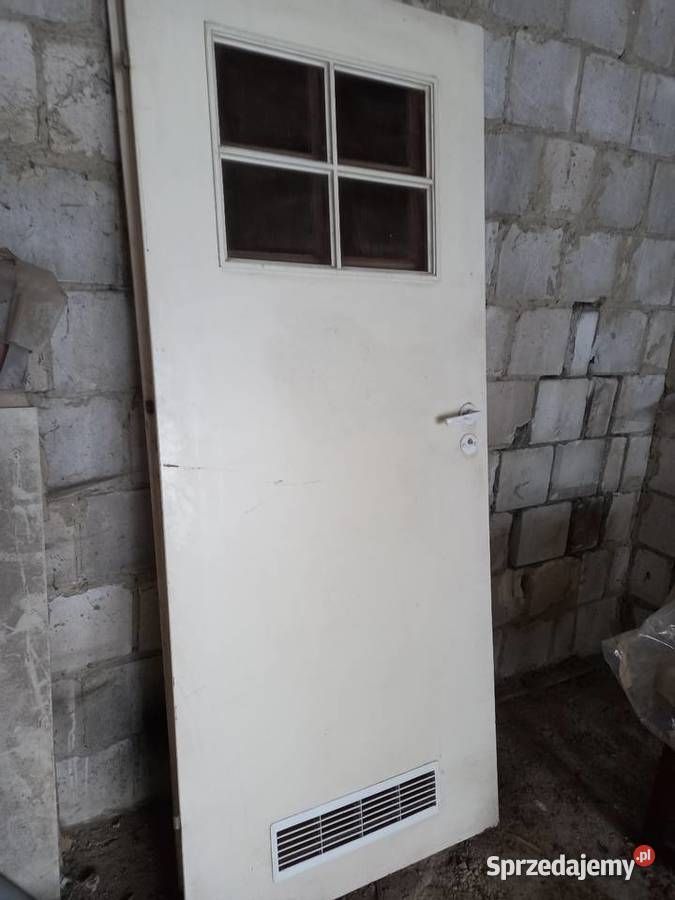 Drzwi łazien białe 80 lewe 2pełne 80 lewe Lublin