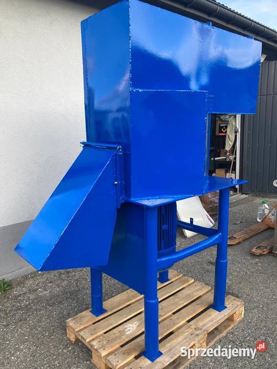 Młyn zagęszczarka do folii niebieski Stary Sącz