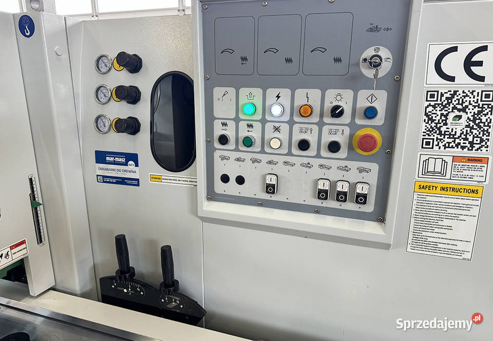 Strugarka czterostronna REIGNMAC typ RMM416 Sierakowska Huta