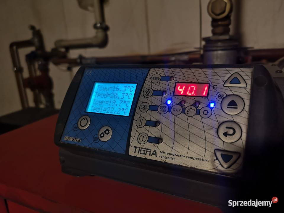 Kompletny sprawny piec na Ekogroszek bojler ekogroszek Kobiór