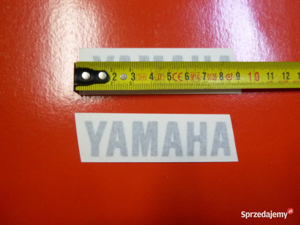 Naklejki Yamaha złote srebrne