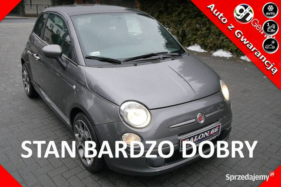 Fiat 500 14t Abarth Skóra Stan b bezwypadkowy z gniazdo SD śląskie Częstochowa