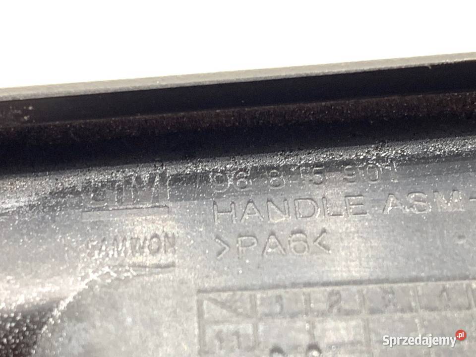 KLAMKA WEWNĘTRZNA LEWY TYŁ CHEVROLET CRUZE podkarpackie