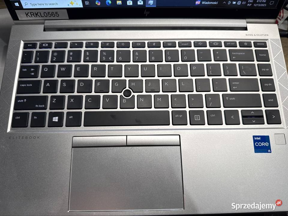 Laptop HP Elitebook 840 g8 i5 16GB RAM 256 ssd Kraków sprzedam