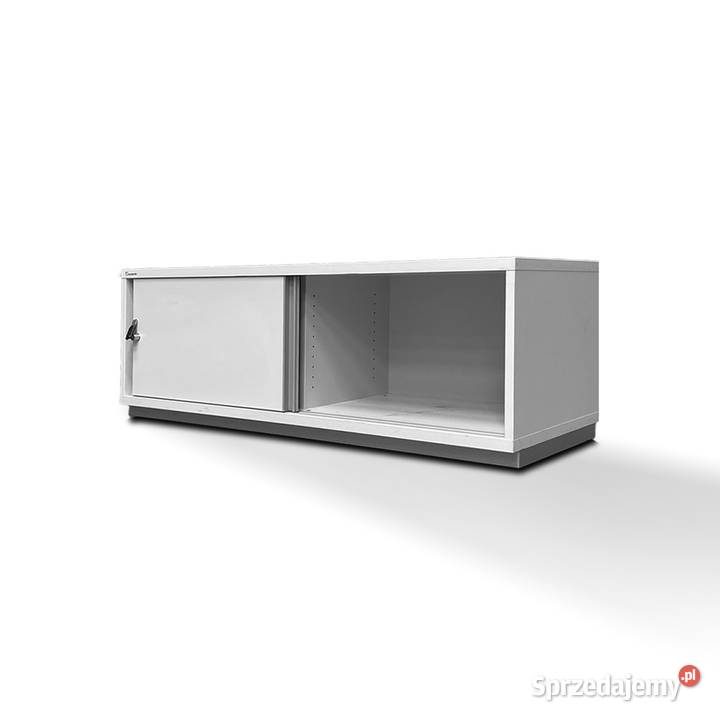 Szafa biurowa modułowa Neudoerfler Lineo biała Biuro Kraków