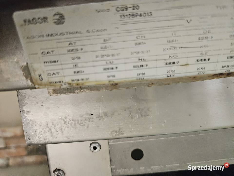 Kuchnia gazowa 2palnikowa nastawna Fagor CG920 Pszczyna sprzedam