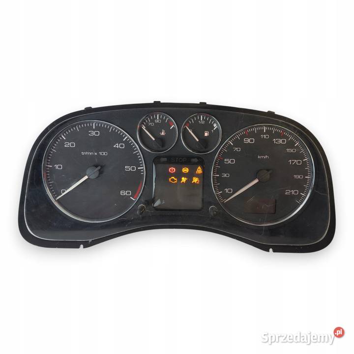 LICZNIK ZEGARY P9654485280 Peugeot 307 14 16 20 lubelskie Chełm sprzedam