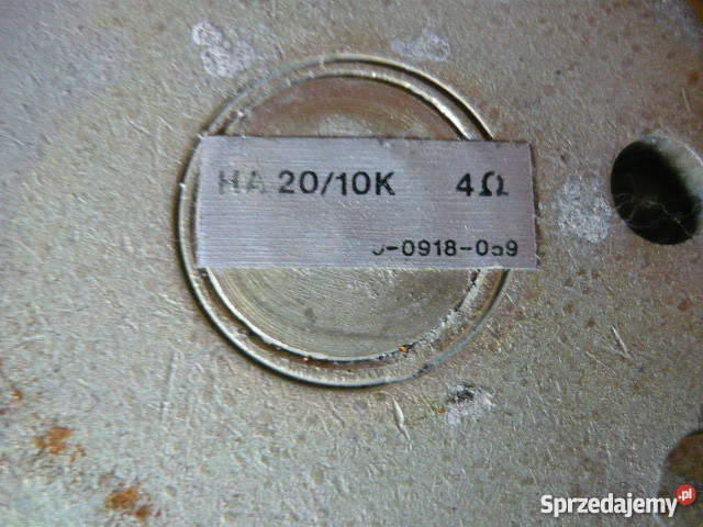 Głośnik HA 2010 K 4 Ohm Słuchawki i głośniki śląskie Myszków