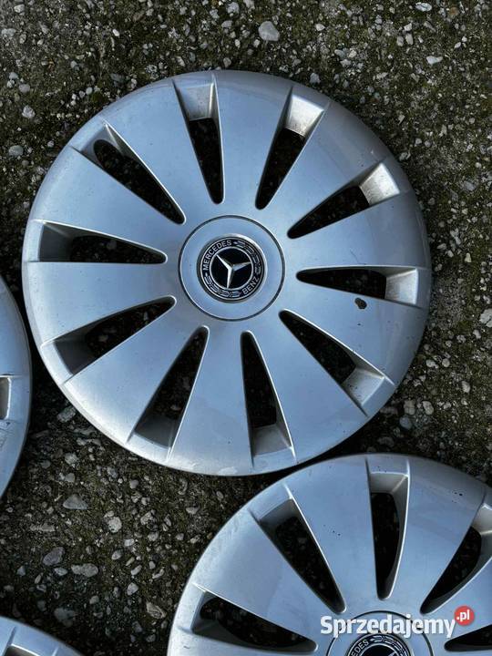 Kołpaki Mercedes Benz 17 oryginalne 4 sztuki Prudnik
