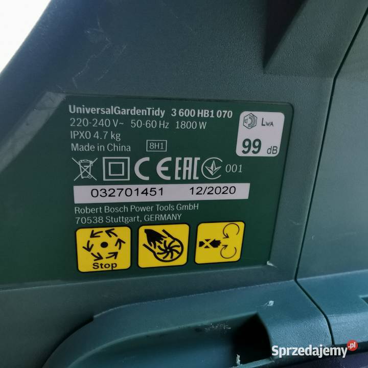 Odkurzacz elektryczny BOSCH UNIVERSALGARDENTIDY